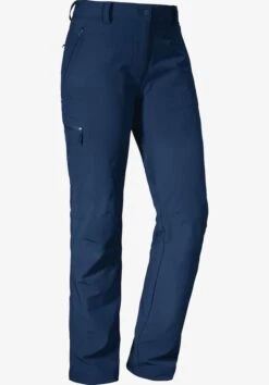 SCHOFFEL Pants Ascona Zip Off Navy