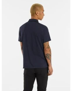 Arc'teryx ARC’TERYX Captive Polo M Black Sapphire -Outdoorkledingwinkel 4e 4