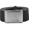 FJALLRAVEN Canvas Belt Dark Grey -Outdoorkledingwinkel 7392158678570 fw18 a canvas belt 21