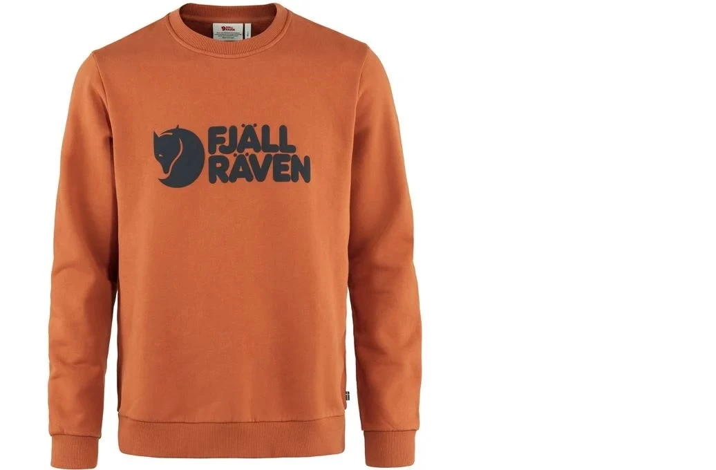 Fjallraven FJÄLLRÄVEN Logo Sweater Man – Terracotta Brown 3 Fjallraven FJÄLLRÄVEN Logo Sweater Man – Terracotta Brown