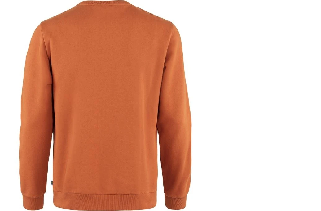 Fjallraven FJÄLLRÄVEN Logo Sweater Man – Terracotta Brown 4 Fjallraven FJÄLLRÄVEN Logo Sweater Man – Terracotta Brown - Afbeelding 2