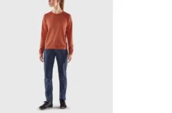 FJALLRAVEN Women High Coast Lite Sweater – Rowan Red -Outdoorkledingwinkel FR22