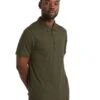 ICEBREAKER M Tech Lite II Ss Polo Loden