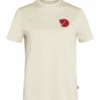FJALLRAVEN Fox Boxy Logo T W Chalk Wht -Outdoorkledingwinkel Knipsel 10