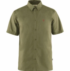 FJALLRAVEN övik Lite Shirt Ss M Green