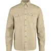 FJALLRAVEN Övik Travel Shirt Ls M Sand St 1 FJALLRAVEN Övik Travel Shirt Ls M Sand St -Outdoorkledingwinkel Knipsel 20