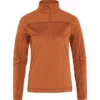 FJALLRAVEN Abisko Lite H.zip Flc W Orange 1 FJALLRAVEN Abisko Lite H.zip Flc W Orange -Outdoorkledingwinkel Knipsel 4 1