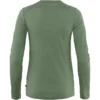 FJALLRAVEN Abisko Wool LS W Patina Green -Outdoorkledingwinkel OO 1
