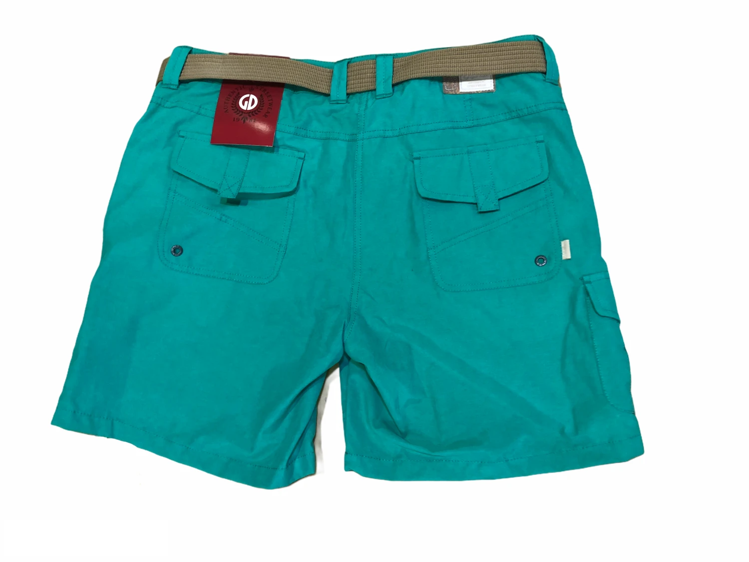 Killtec – Hira – Casual Short + Riem – Groen – Dames 4 Killtec – Hira – Casual Short + Riem – Groen – Dames - Afbeelding 2