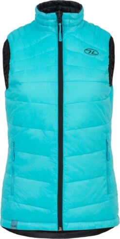 Highlander – Reversible Bodywarmer – Dames Bk/tur