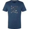 Super.natural Super Natural – Heren T-shirt – Camp Gear – Dark Denim -Outdoorkledingwinkel camp tee