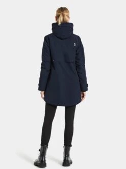 DIDRIKSONS Helle – Dames Parka – Night Blue -Outdoorkledingwinkel dd13 scaled 1
