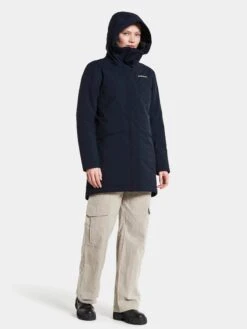 DIDRIKSONS Cajsa Parka – Donkerblauw -Outdoorkledingwinkel dd5 scaled 1
