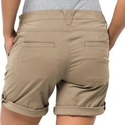 JACK WOLFSKIN – Desert Dames Short – Sand Dune -Outdoorkledingwinkel desert3