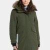 DIDRIKSONS Erika Parka Dames – Groen -Outdoorkledingwinkel didriksons scaled 1