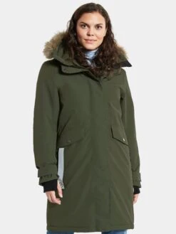DIDRIKSONS Erika Parka Dames – Groen