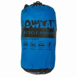 Lowland Fiets Poncho Blauw -Outdoorkledingwinkel fietsponcho blauw4