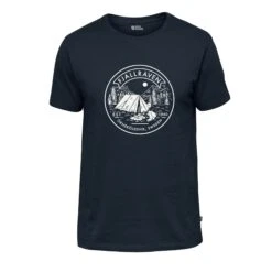 FJALLRAVEN Lägerplats – Heren T-shirt – Navy
