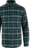 FJALLRAVEN Skog Shirt – Arctic Green/Dark Navy 2 FJALLRAVEN Skog Shirt – Arctic Green/Dark Navy -Outdoorkledingwinkel fr30