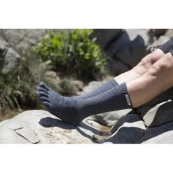 Injinji Trail Midweight Crew Coolmax Granite -Outdoorkledingwinkel hh 2