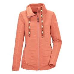 KILLTEC KOS 88 Powerstretch Fleecevest Dames β Hellapricot