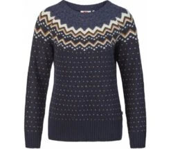 FJALLRAVEN övik Knit Trui – Dames – Navy