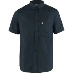 FJALLRAVEN ΓΆvik Travel Shirt Ss M D Navy