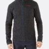 RAB Quest Fleece Jacket – Antraciet -Outdoorkledingwinkel quest fleece