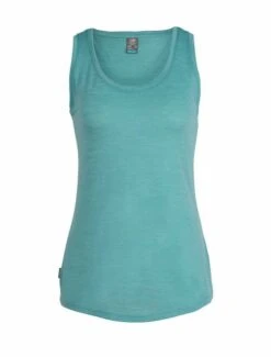 Icebreaker – Womens Sphere Tank – Ocean