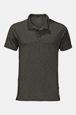 JACK WOLFSKIN – Travel Polo Men – Dark Moss