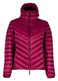 Skhoop Down Hood Jacket Beet Red