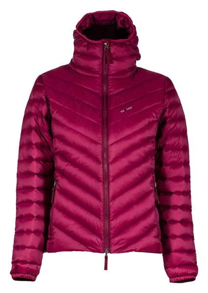 Skhoop Down Hood Jacket Beet Red 3 Skhoop Down Hood Jacket Beet Red