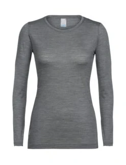 Icebreaker Shirt – Sphere Long Sleeve – Metal Heather