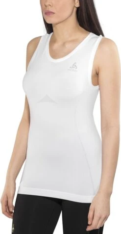 Odlo – Suw Top Crew Neck Singlet Light – Wit