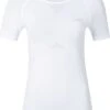 Odlo Shirt S/s Crew Neck Evolution Wmn | White -Outdoorkledingwinkel w 1 100910003