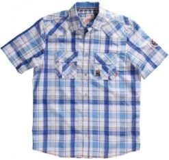 Overhemd Korte Mouw Azure