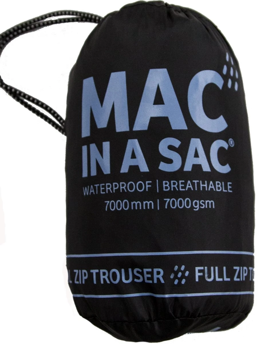 Mac In A Sac – Full-zip Regenbroek – Zwart 4 Mac In A Sac – Full-zip Regenbroek – Zwart - Afbeelding 2