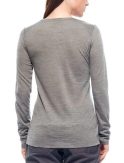 Icebreaker Shirt – Sphere Long Sleeve – Metal Heather -Outdoorkledingwinkel w 3 100600093 scaled 1